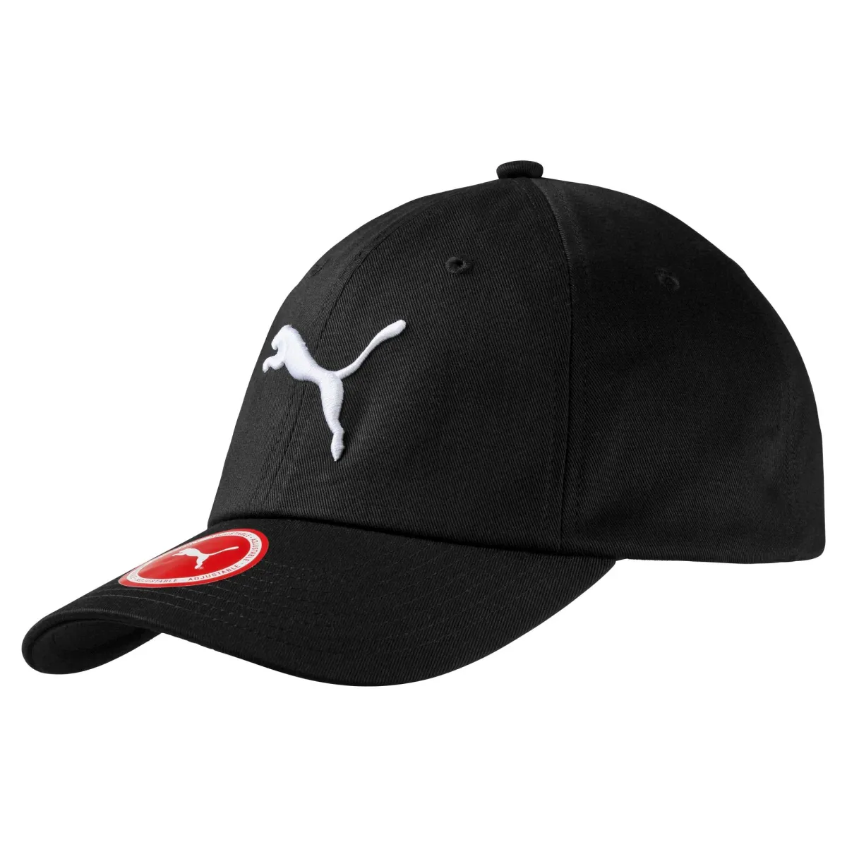 Cappellino nero con logo bianco Puma Big Cat