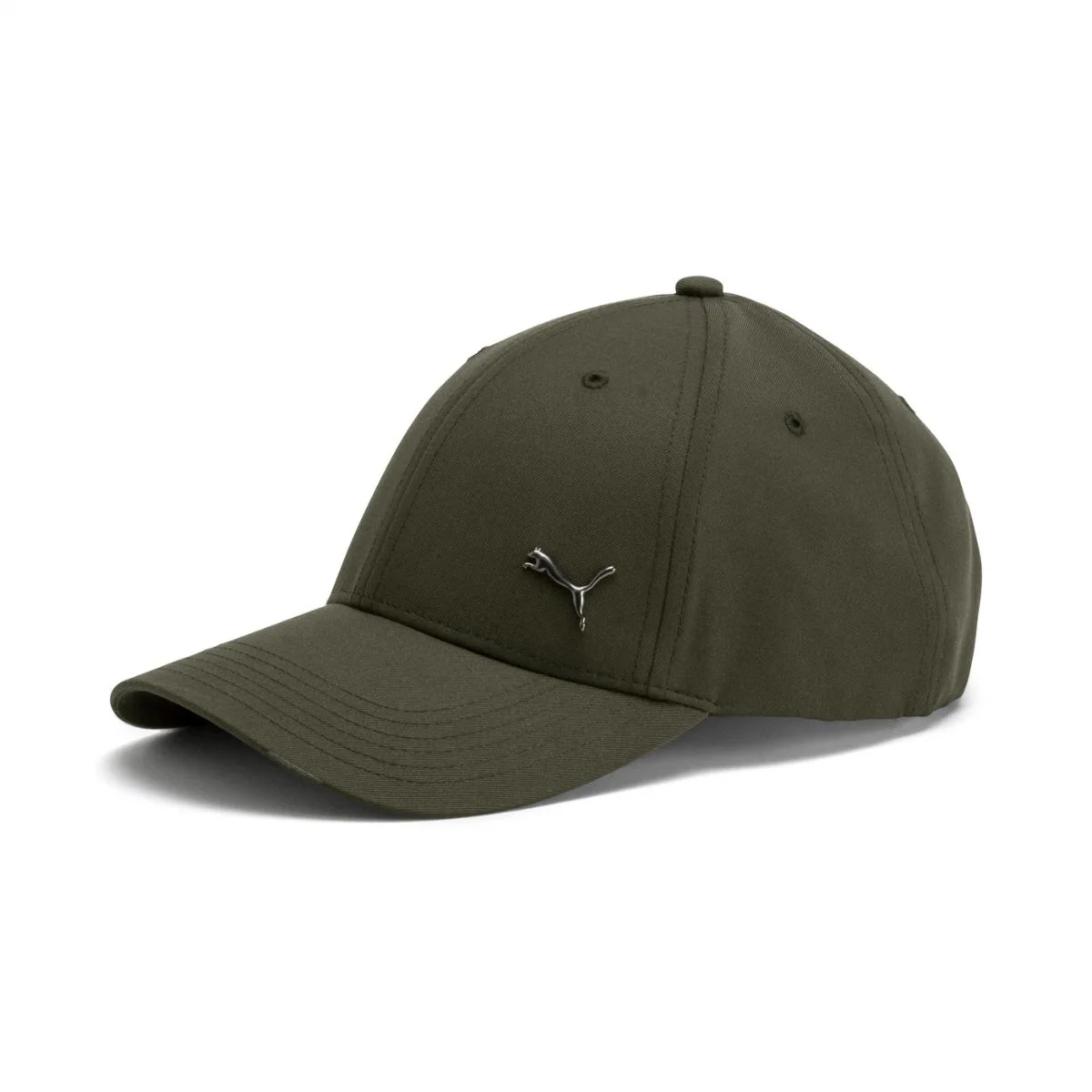 Cappellino verde scuro con logo metallico Puma Metal Cat