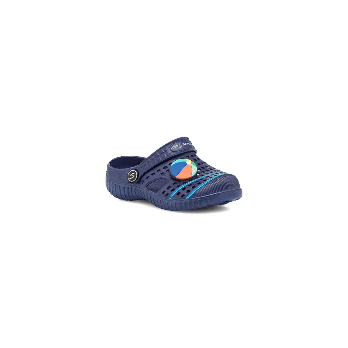 Ciabatte blu da Bambino Primi Passi con decorazione Hot Sand