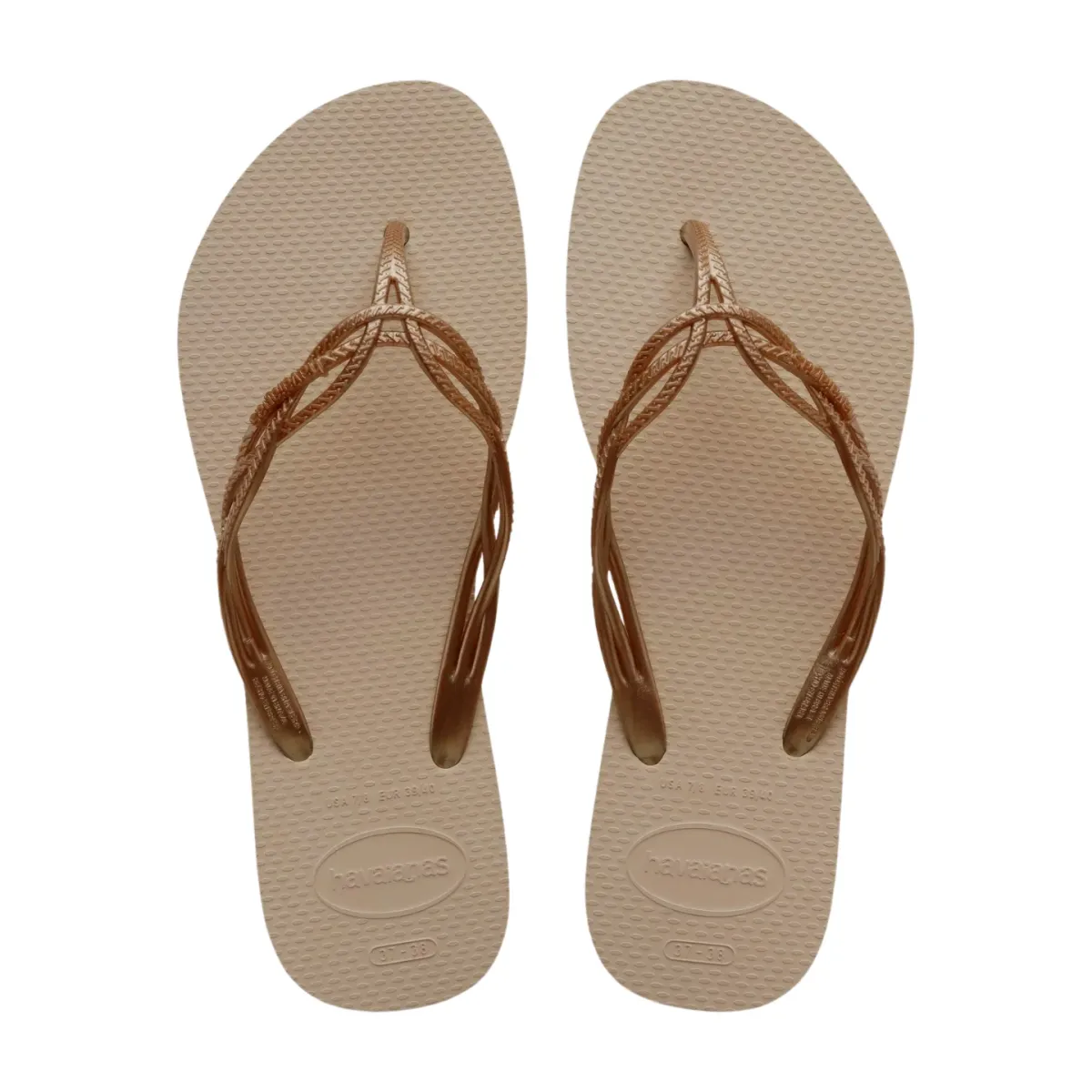 Ciabatte infradito beige da Donna con dettaglio intrecciato FLASH SVEET Havaianas