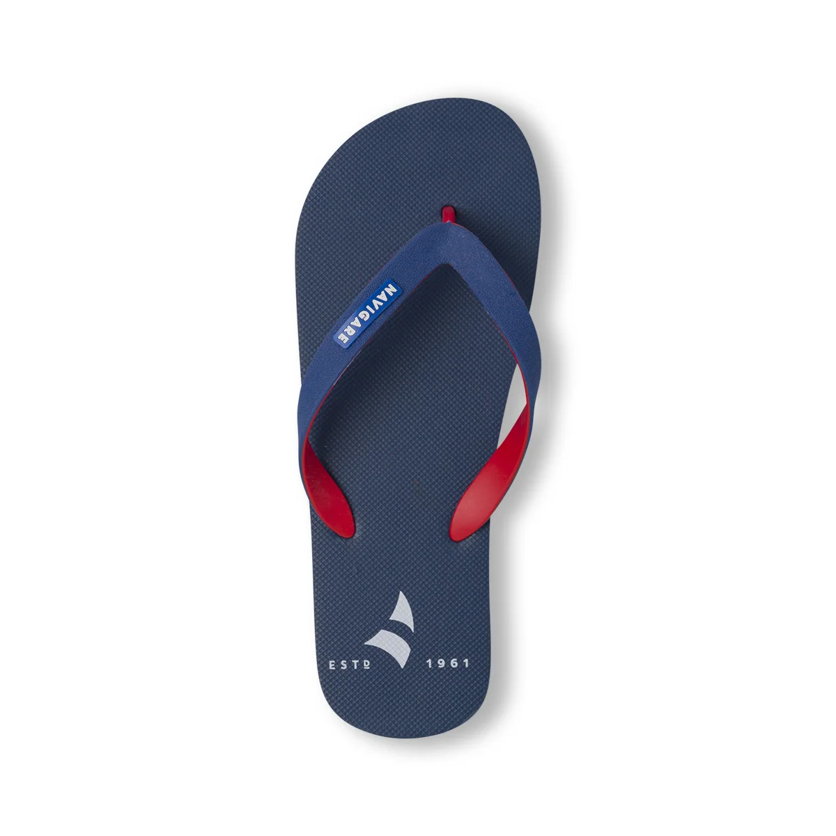 Ciabatte Infradito da Uomo Blu con logo a contrasto Navigare