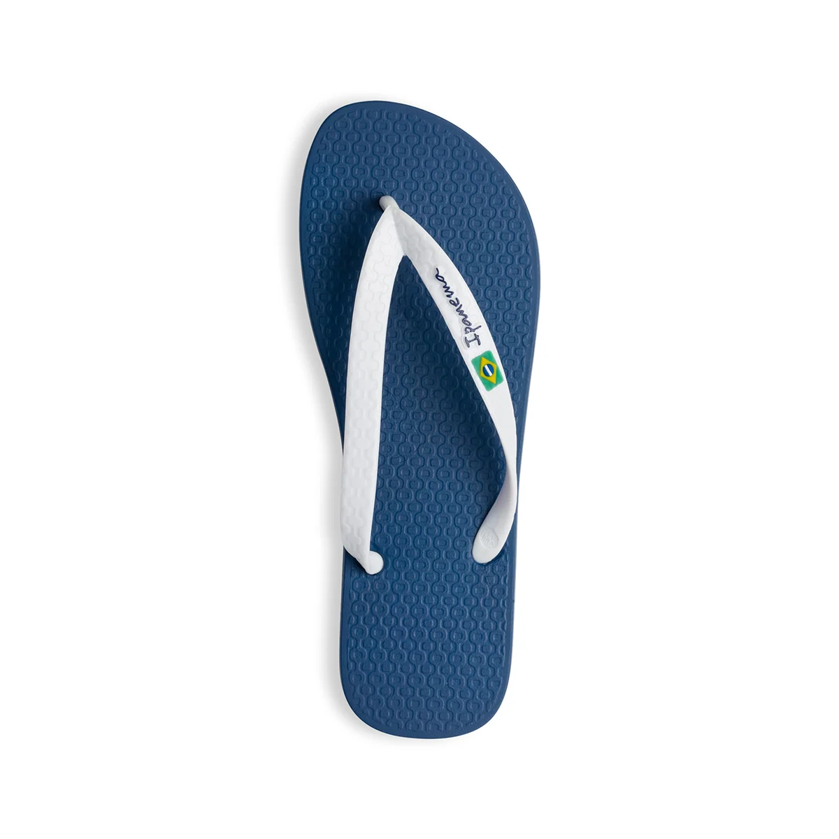 Ciabatte infradito da uomo blu e bianche Ipanema Class Brasil II