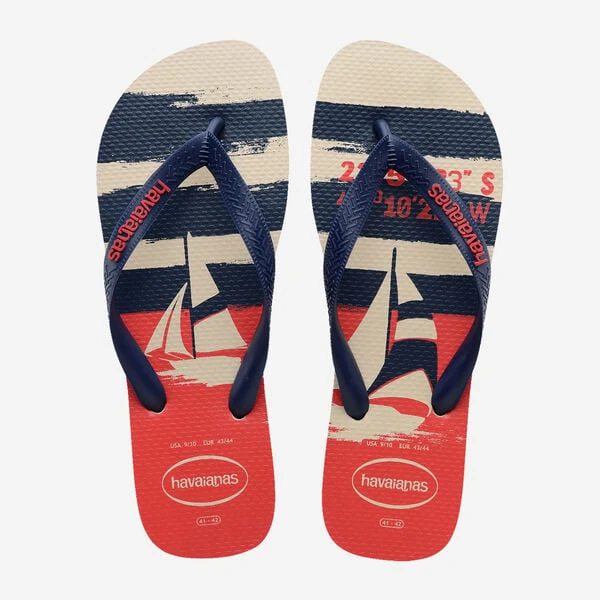 Ciabatte infradito da uomo multicolore con stampa Havaianas Top Nautical