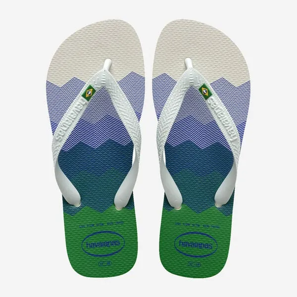 Ciabatte infradito da uomo multicolore Havaianas Brasil Fresh