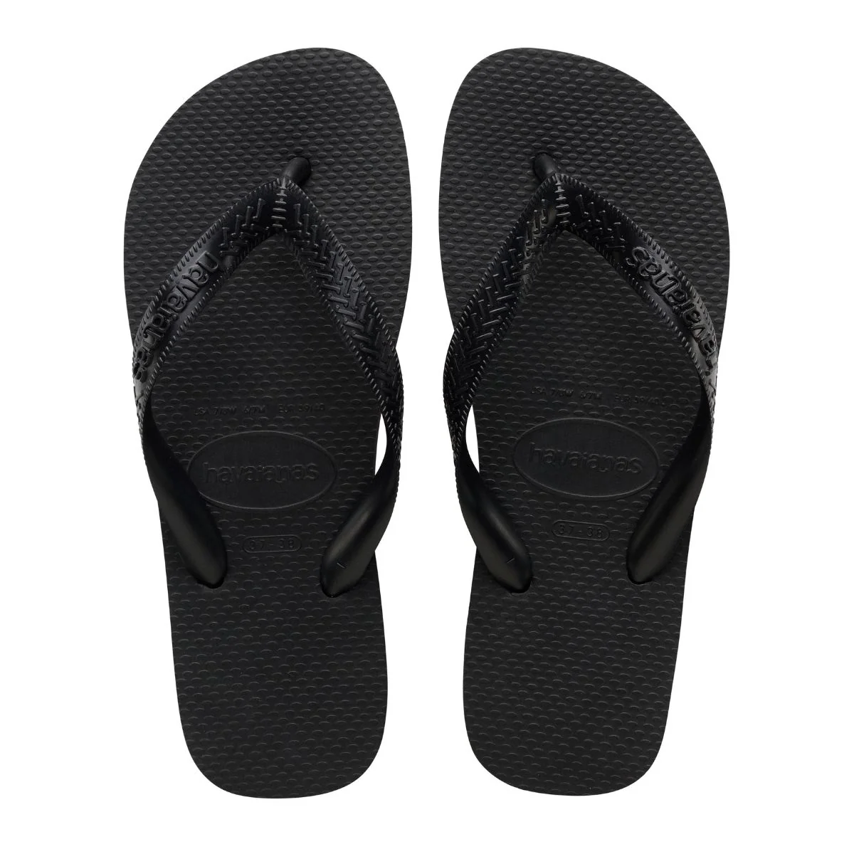 Ciabatte infradito nere da donna Havaianas Top