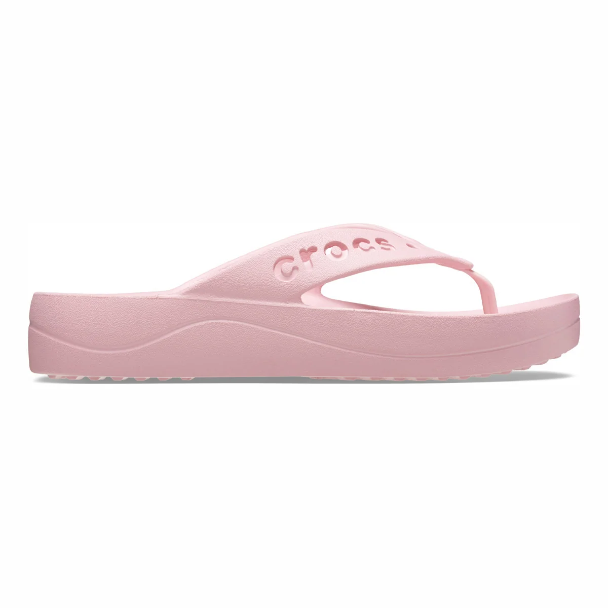 Ciabatte Infradito rosa da Donna con suola sagomata antiscivolo Crocs
