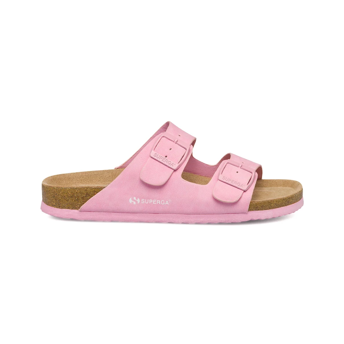 Ciabatte Rosa da Donna con fibbie Superga