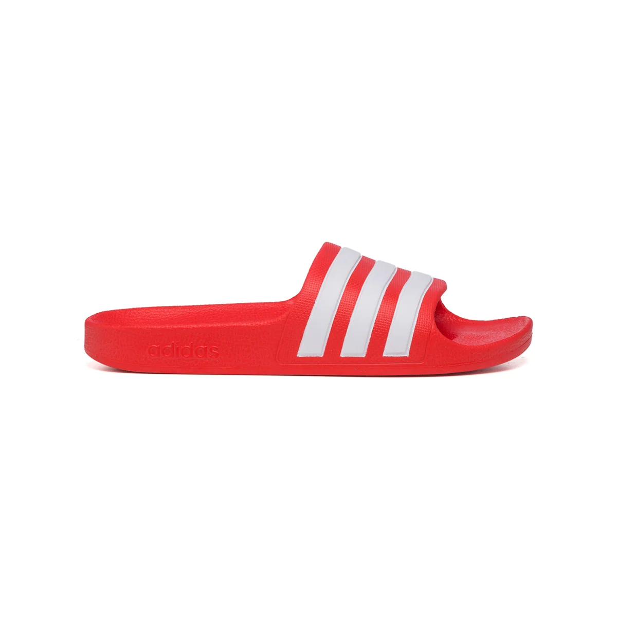 Ciabatte rosse in gomma adidas Adilette Aqua K
