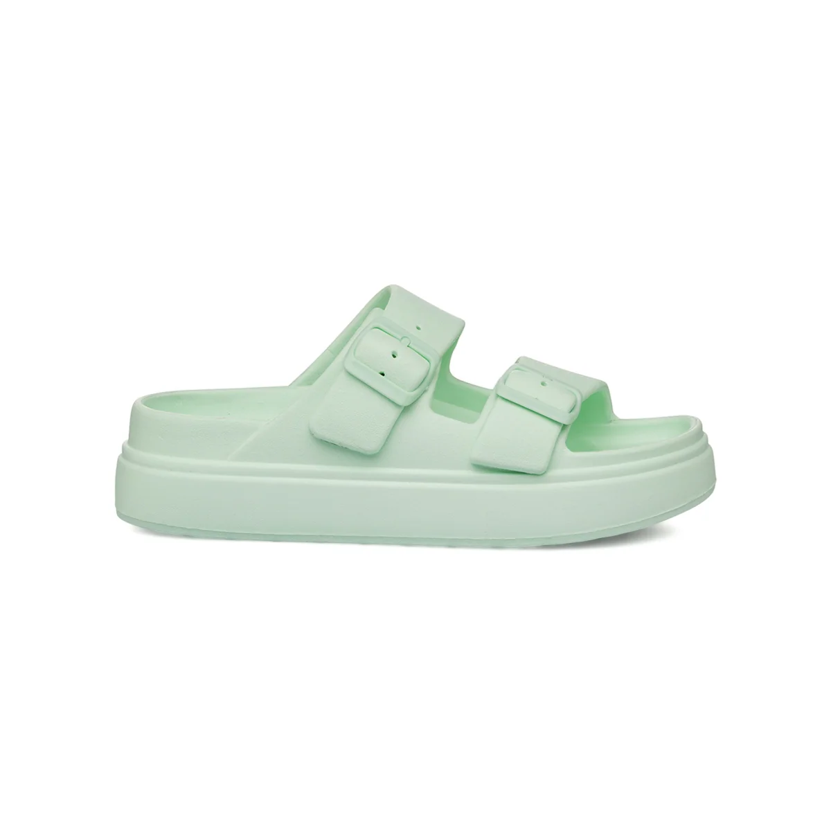 Ciabatte verdi da Donna con suola platform Lora Ferres On The Beach