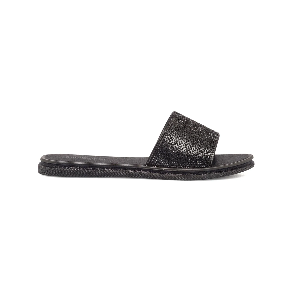 Ciabattine nere con strass da donna Silvia Sikel
