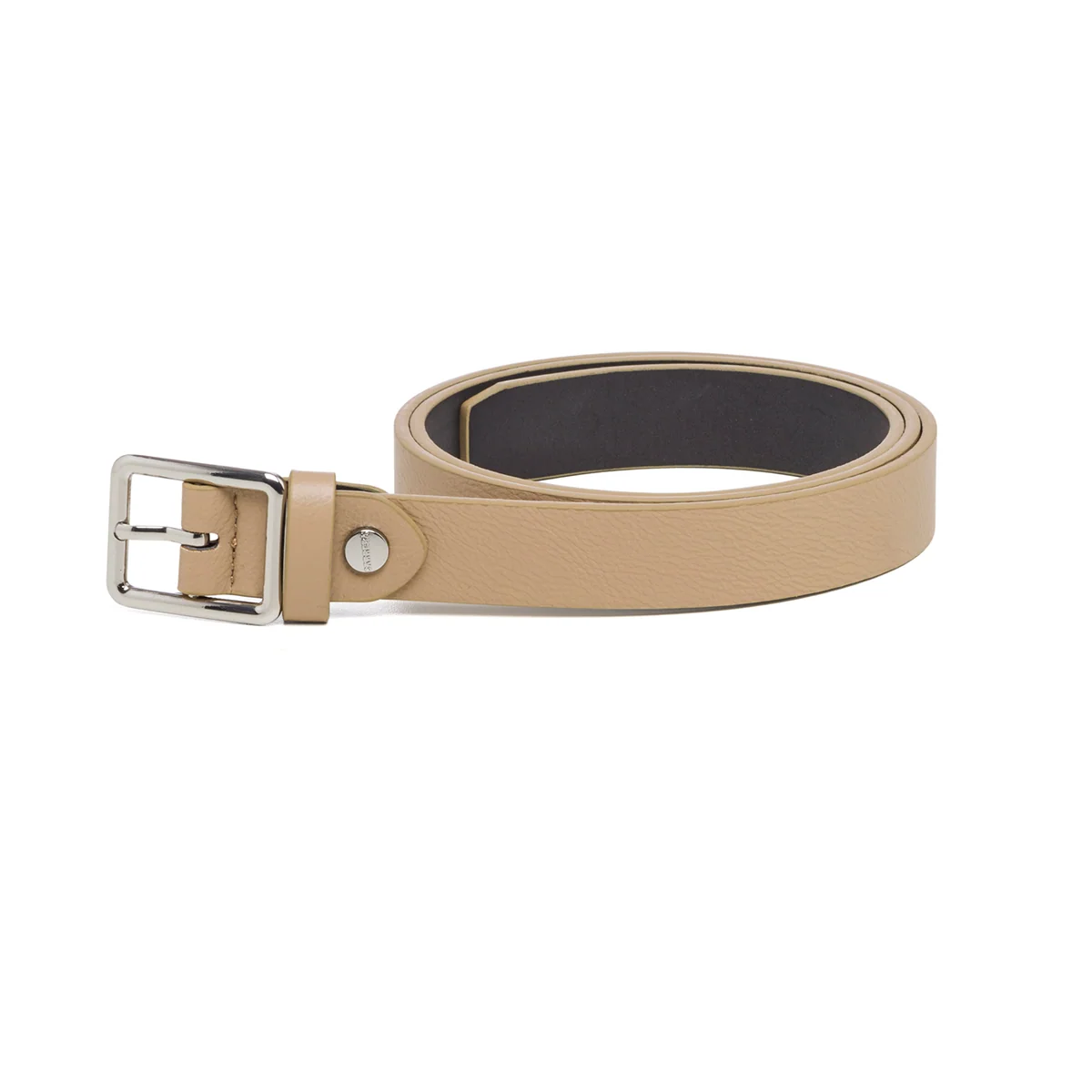 Cintura beige da donna con logo in metallo Carrera Jeans Melissa