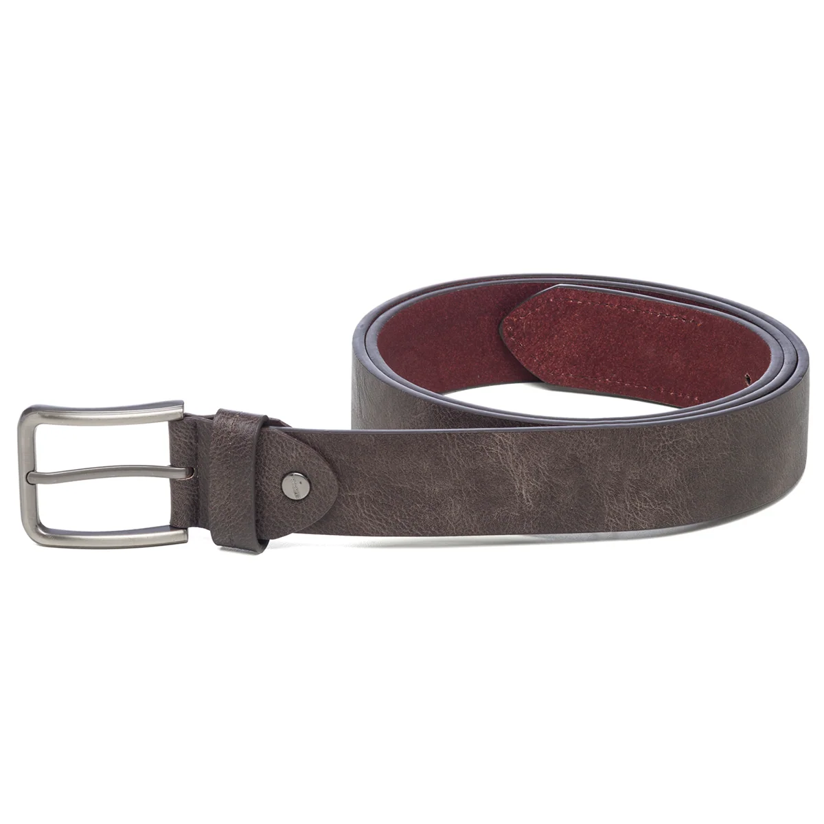Cintura marrone con logo in metallo Carrera Jeans