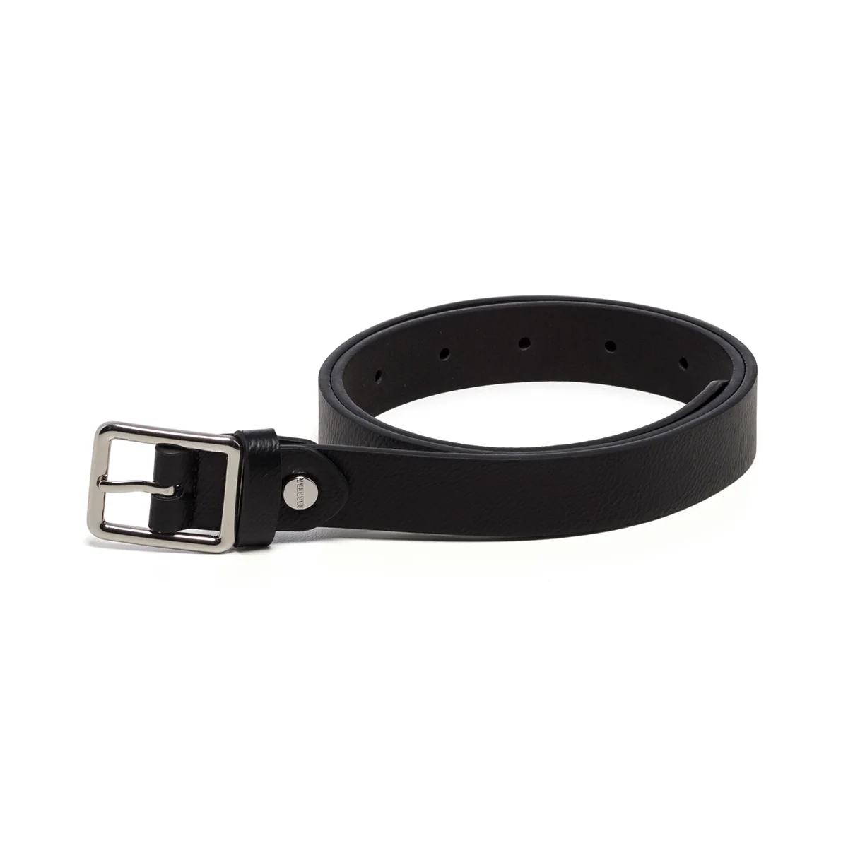 Cintura nera da donna con logo in metallo Carrera Jeans Melissa