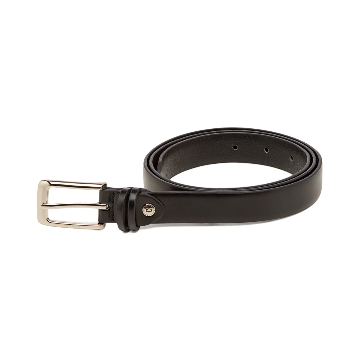 Cintura nera da donna  in pelle Coconuda
