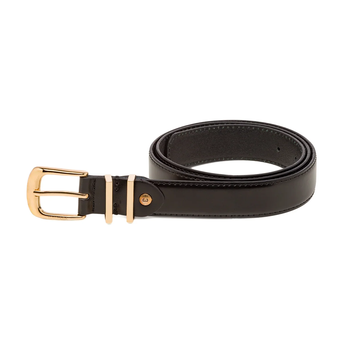 Cintura nera da donna  in pelle Coconuda