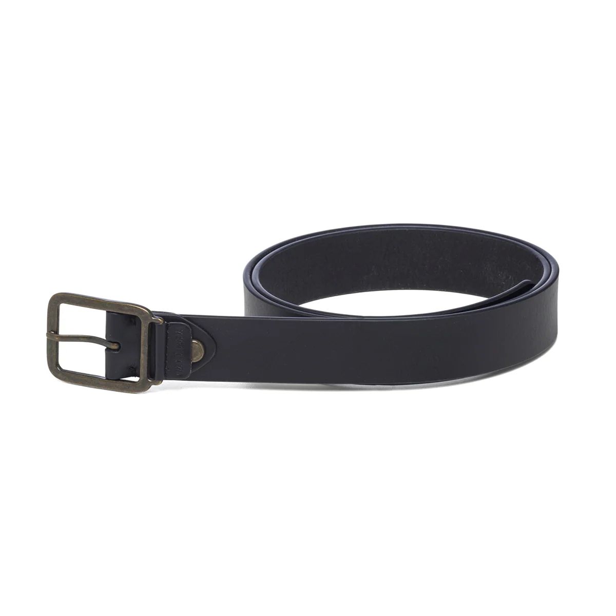 Cintura nera in pelle Carrera Jeans