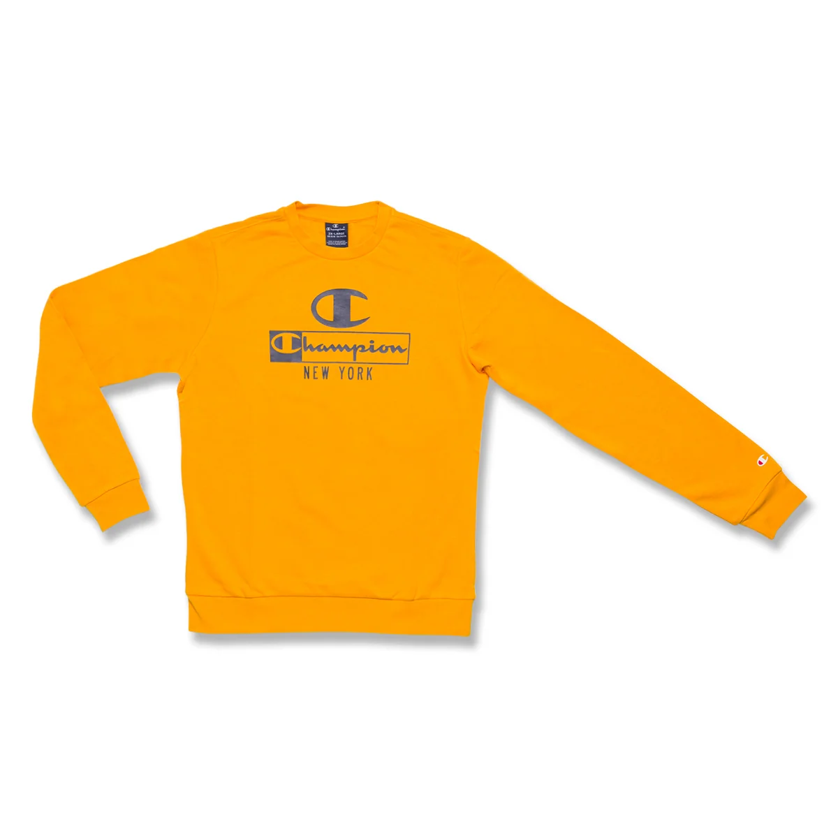 Felpa con cappuccio arancione da bambino Champion
