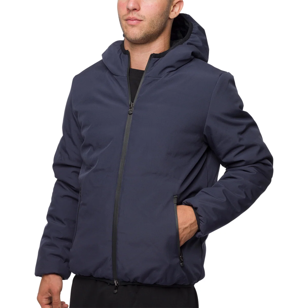 Giacca tecnica reversibile blu scuro da uomo Gate 76