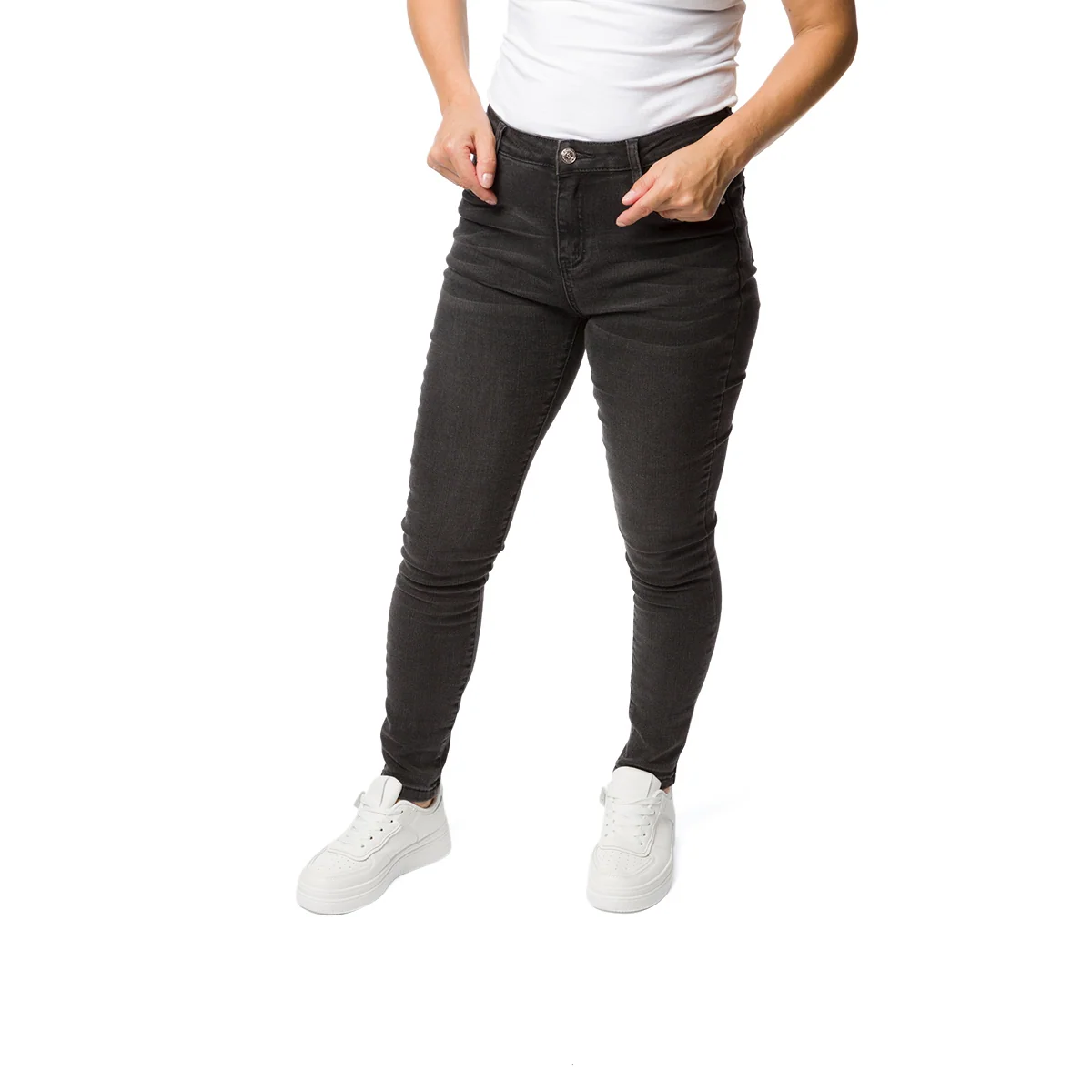 Jeans skinny neri da donna Swish Jeans