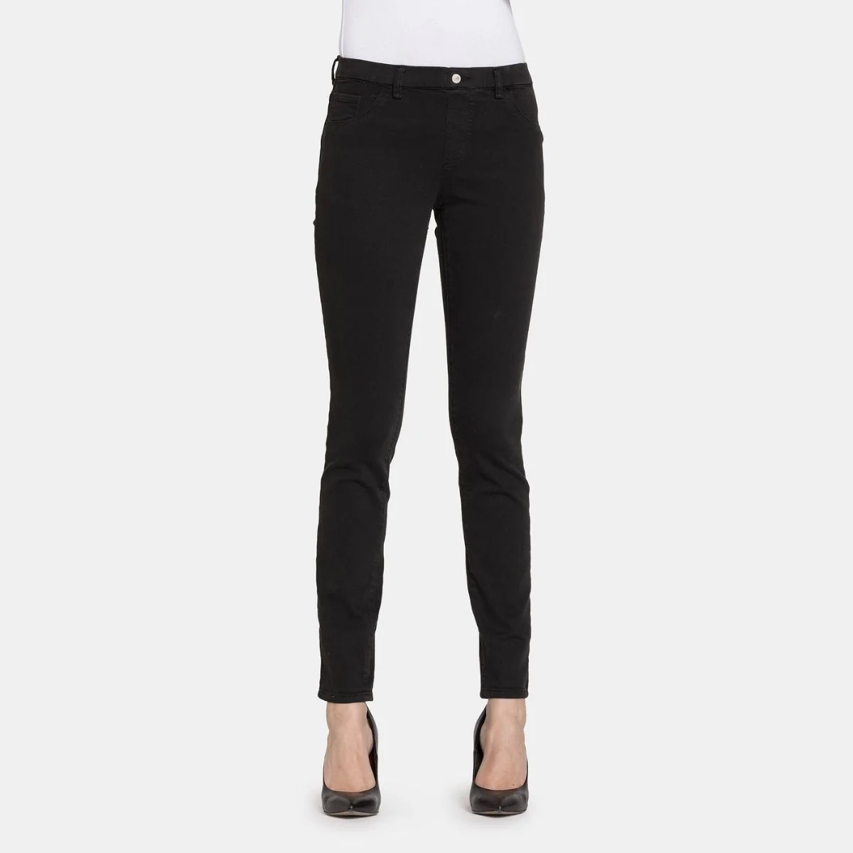 Legg-jeans neri da donna super stretch Carrera Jeans 767