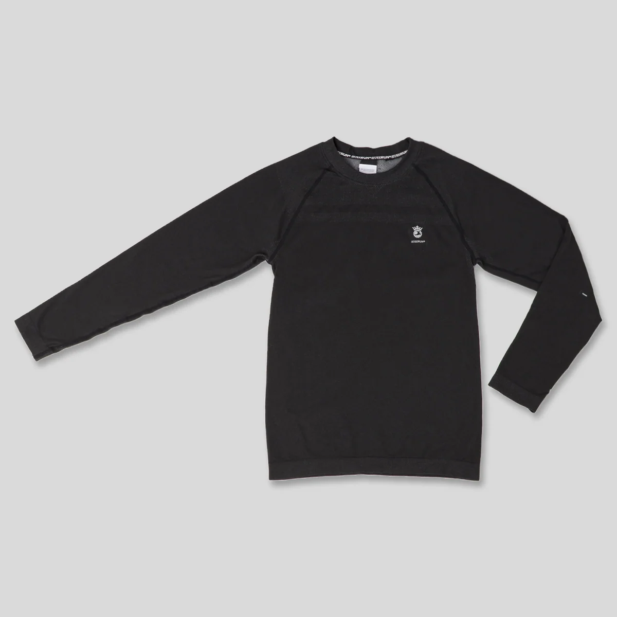 Maglia Tecnica Seamless da Uomo nera GymRun by Gymnasium