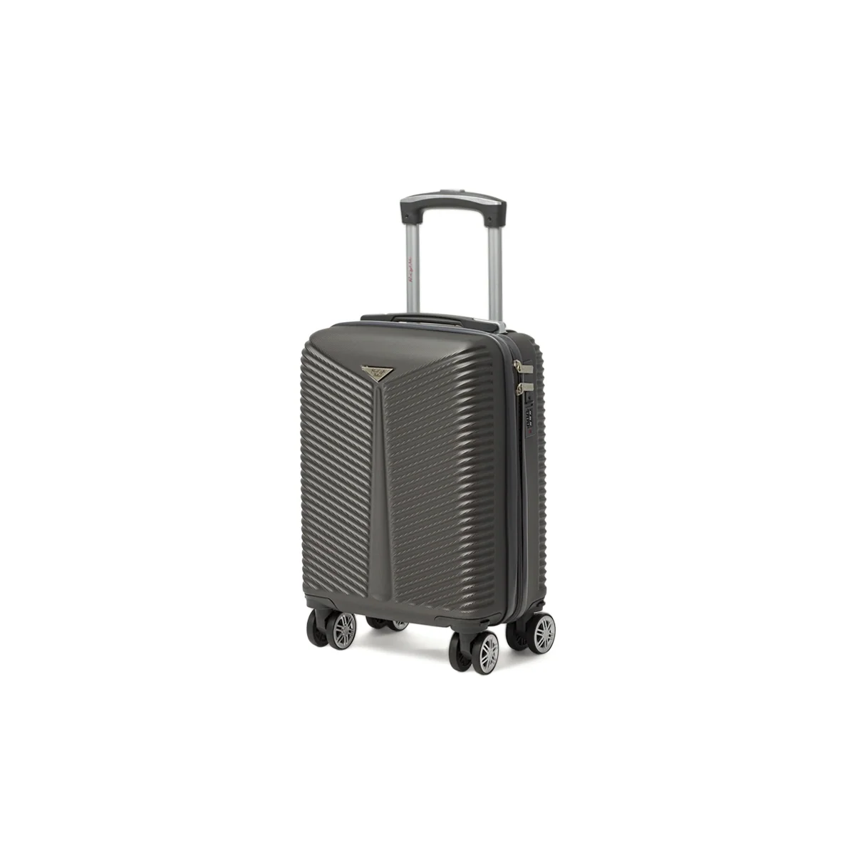 Mini Trolley sotto sedile per voli low cost grigio in ABS Romeo Gigli