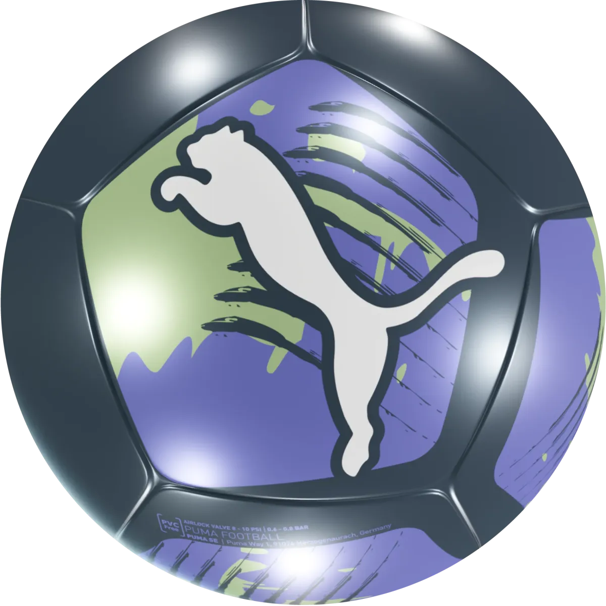 Pallone da calcio grigio Big Cat Puma