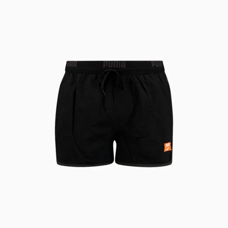 Pantaloncini da bagno neri da uomo Puma Swim Track