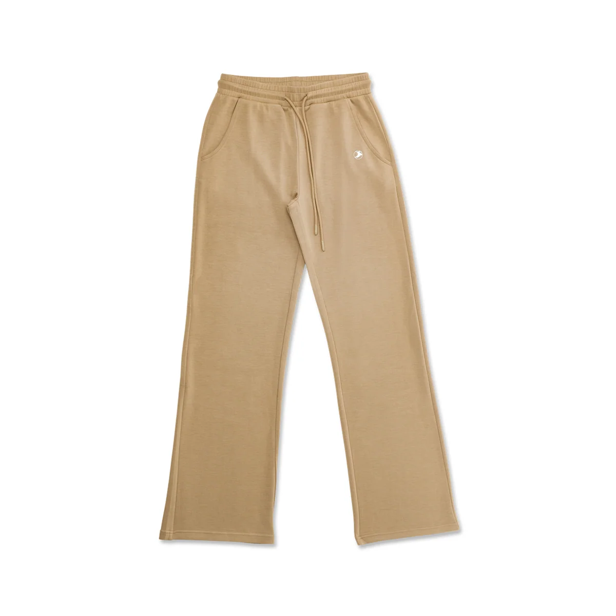 Pantaloni Sportivi a gamba larga da Donna Marrone GymFit By Gymnasium