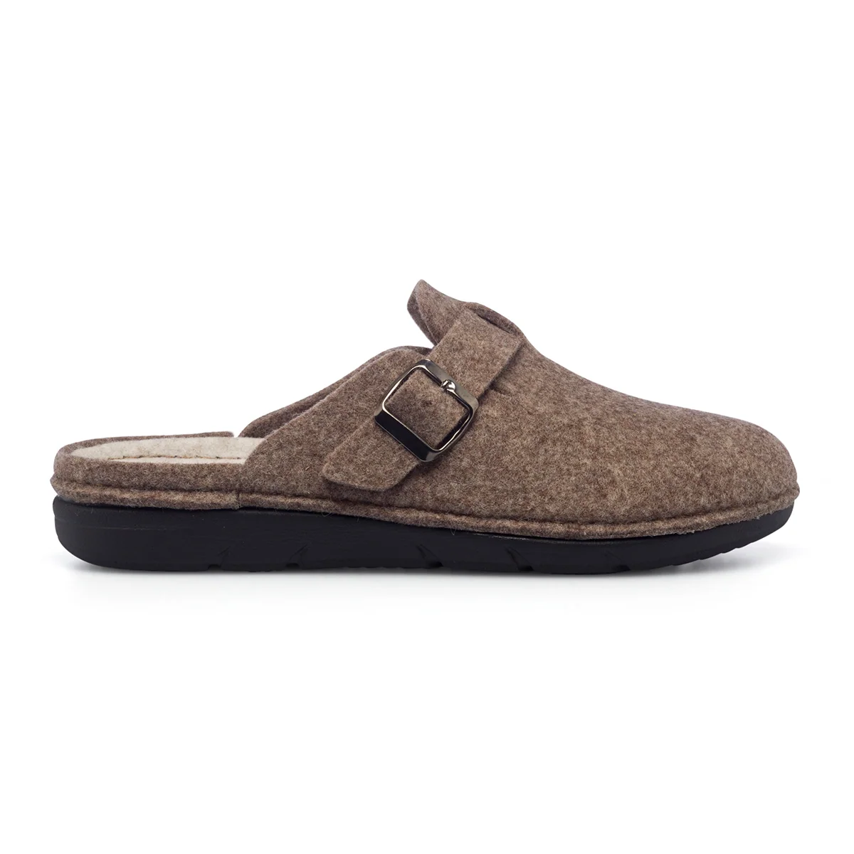 Pantofole beige in tessuto da uomo Gextop