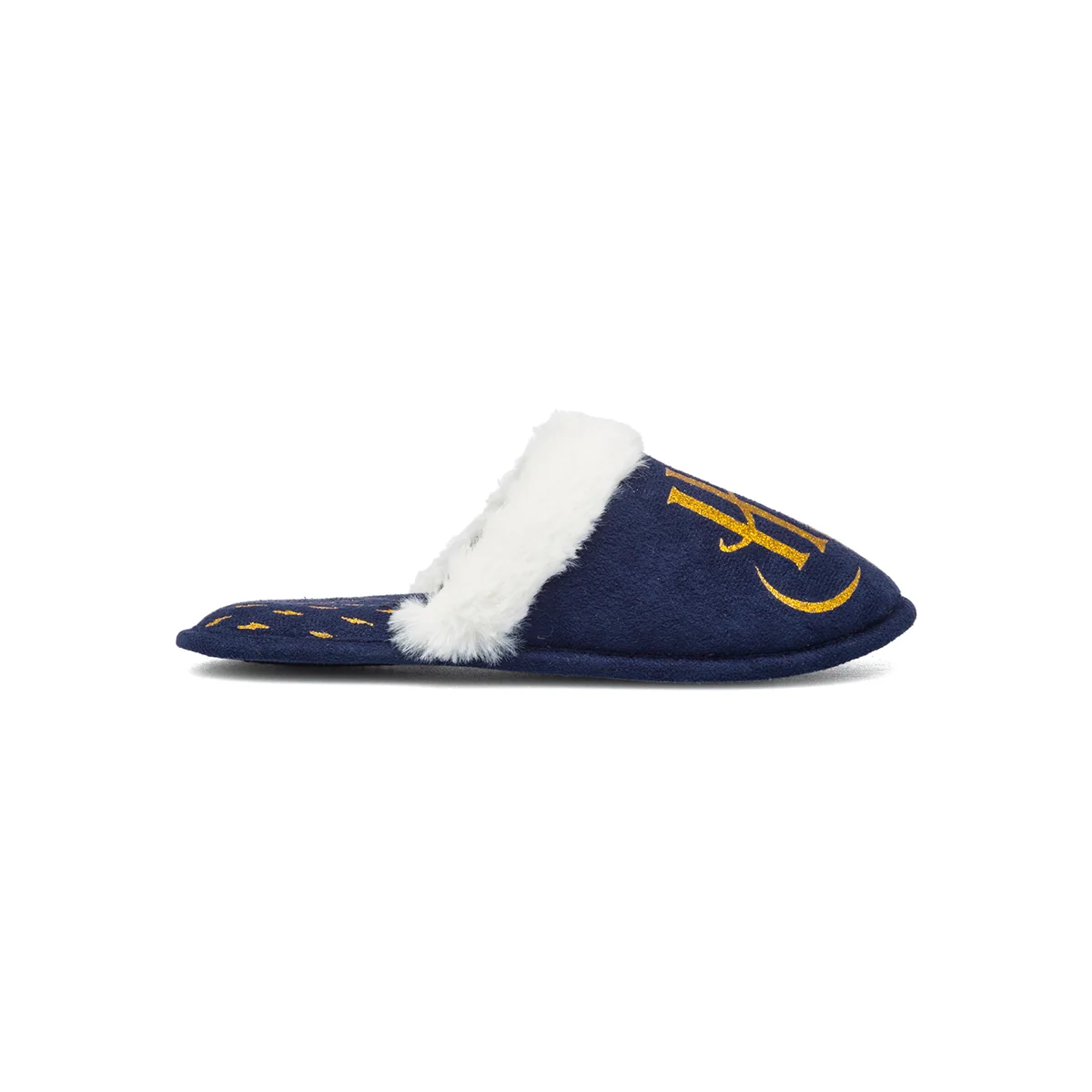 Pantofole da bambino blu navy con logo Harry Potter