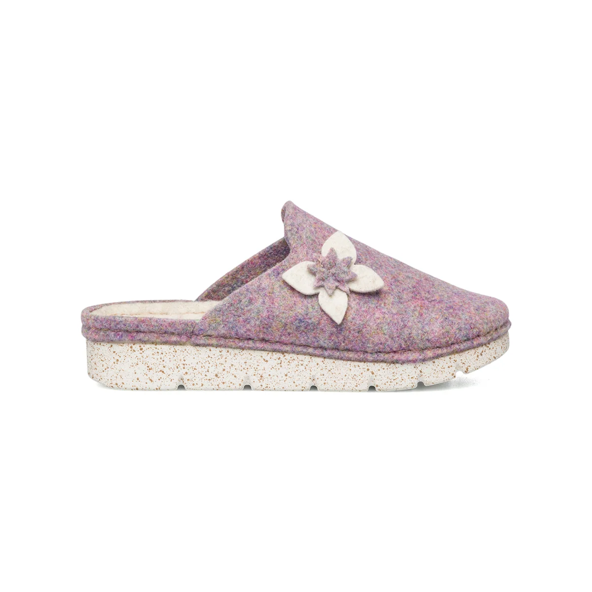 Pantofole da donna lilla con fiore Gextop