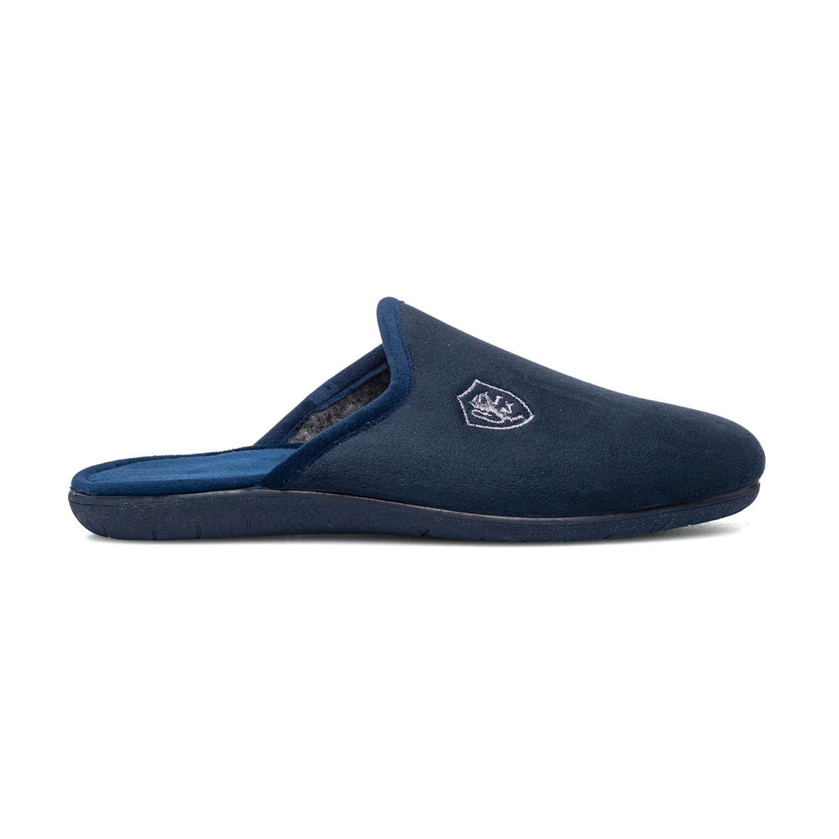 Pantofole da uomo blu Natural Confort
