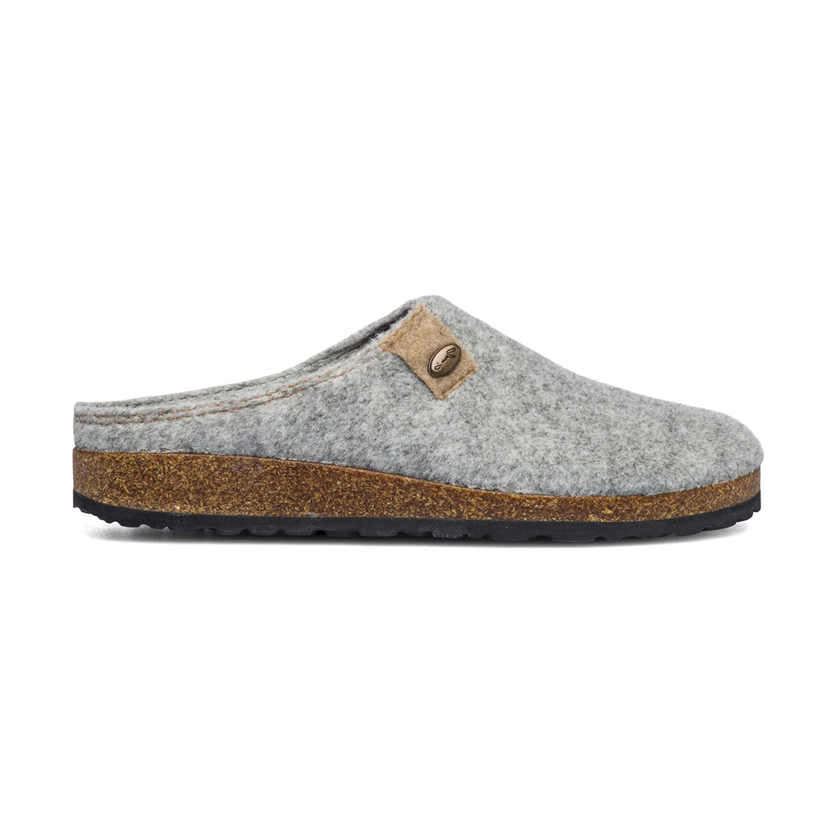 Pantofole da uomo grigie Gextop