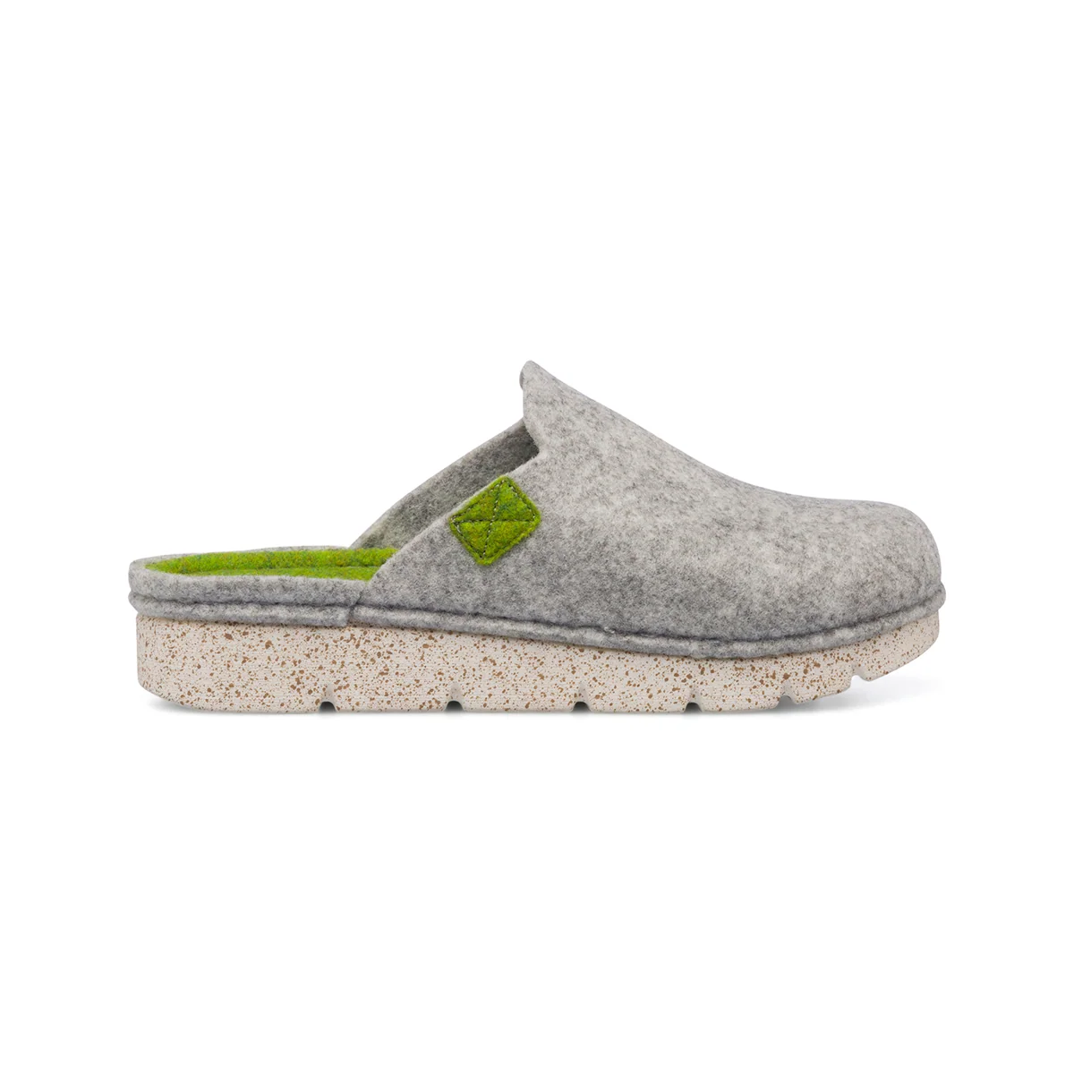 Pantofole grigie in tessuto da donna Gextop