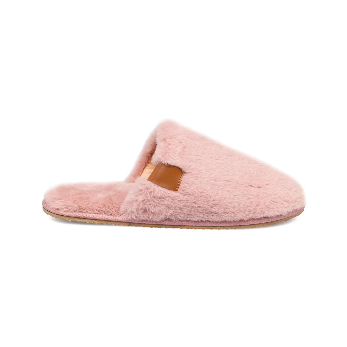 Pantofole rosa da donna in pelliccia sintetica Lora Ferres