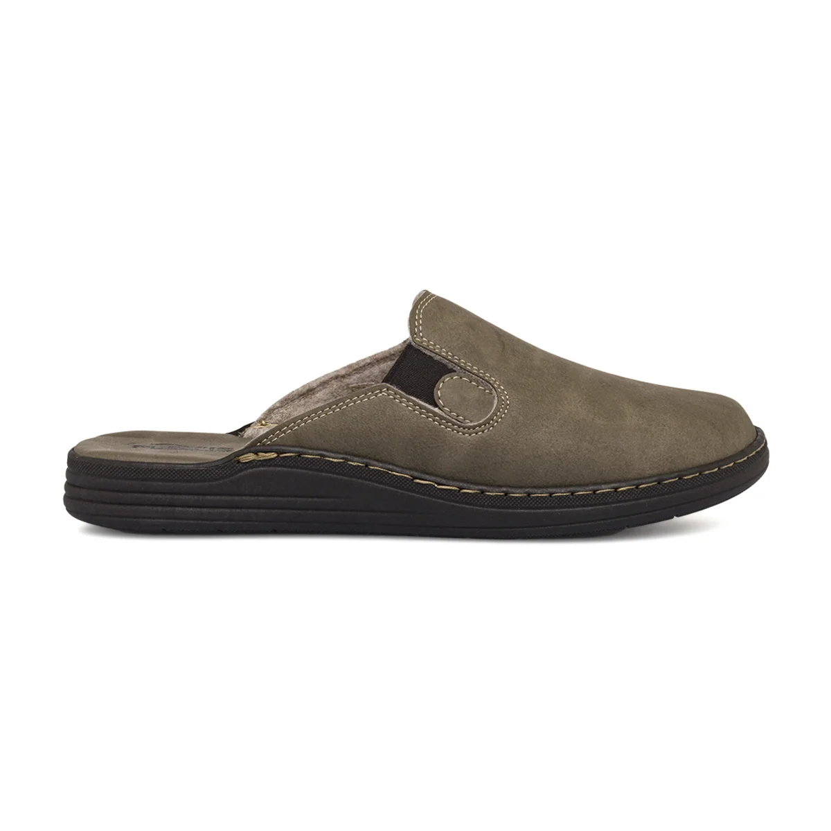 Pantofole sabot comfort da casa da Uomo marroni Flex'is