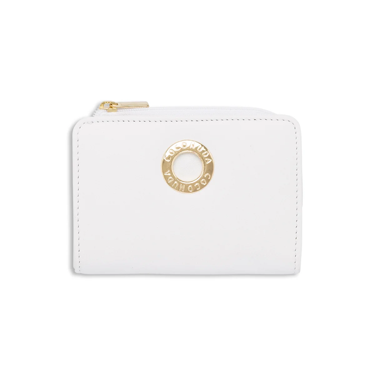 Portafoglio bianco da donna Coconuda
