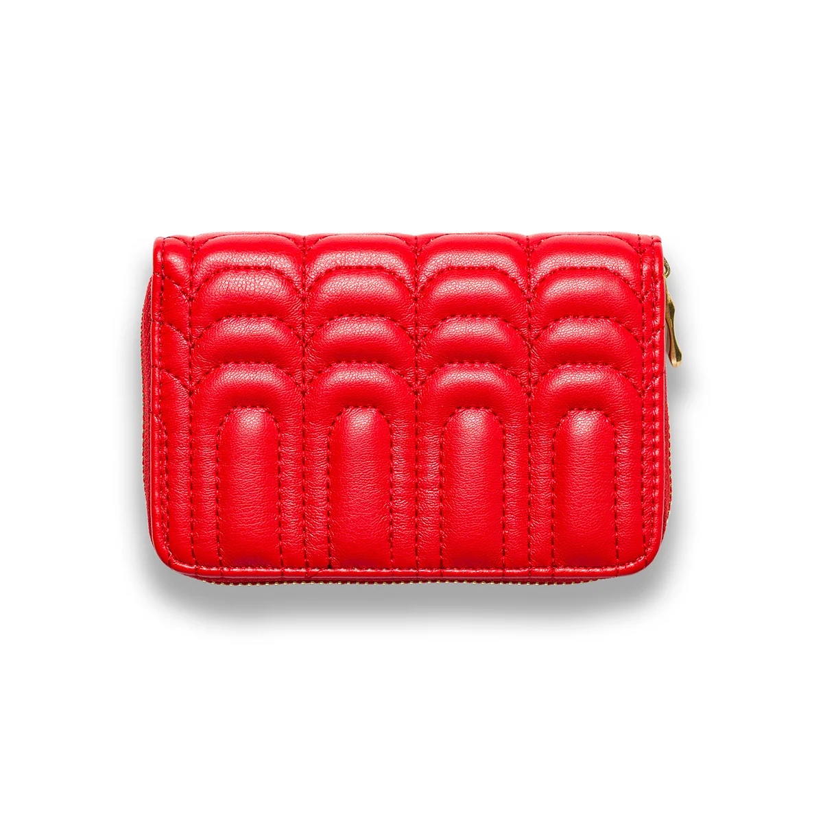Portafoglio rosso con zip Le Najadi