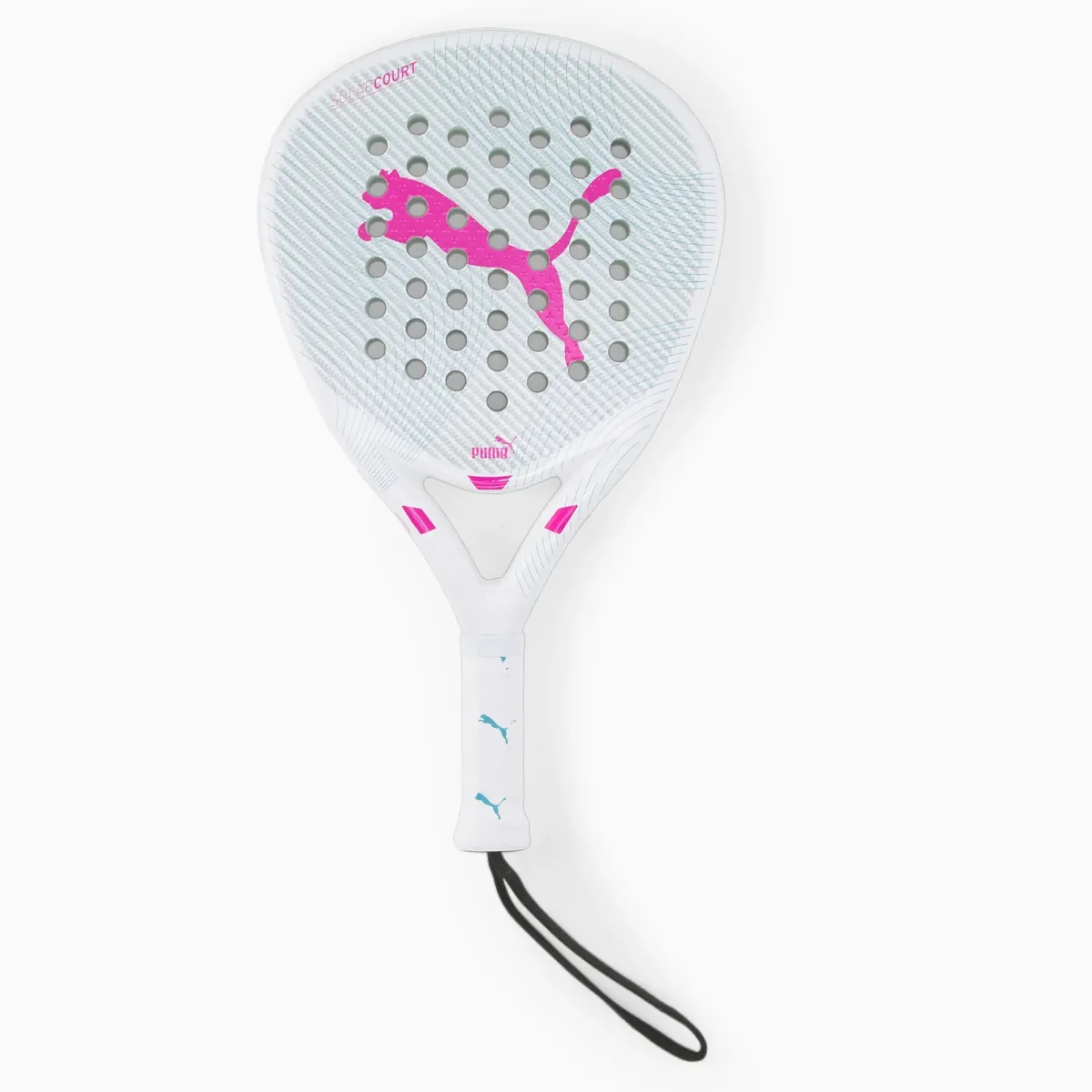 Racchetta da padel bianca Puma SolarCOURT