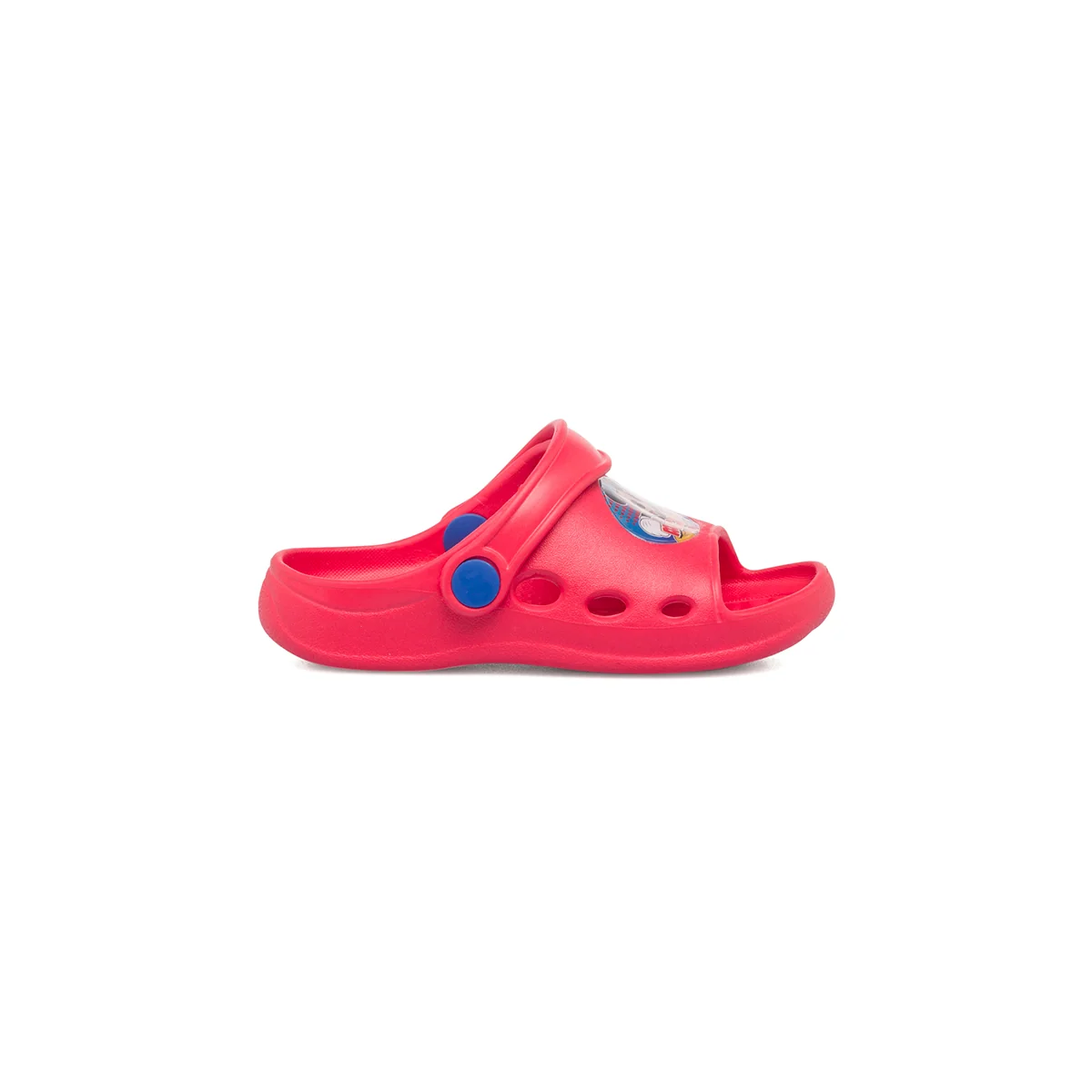 Sabot rosse da bambino con logo Mickey Mouse