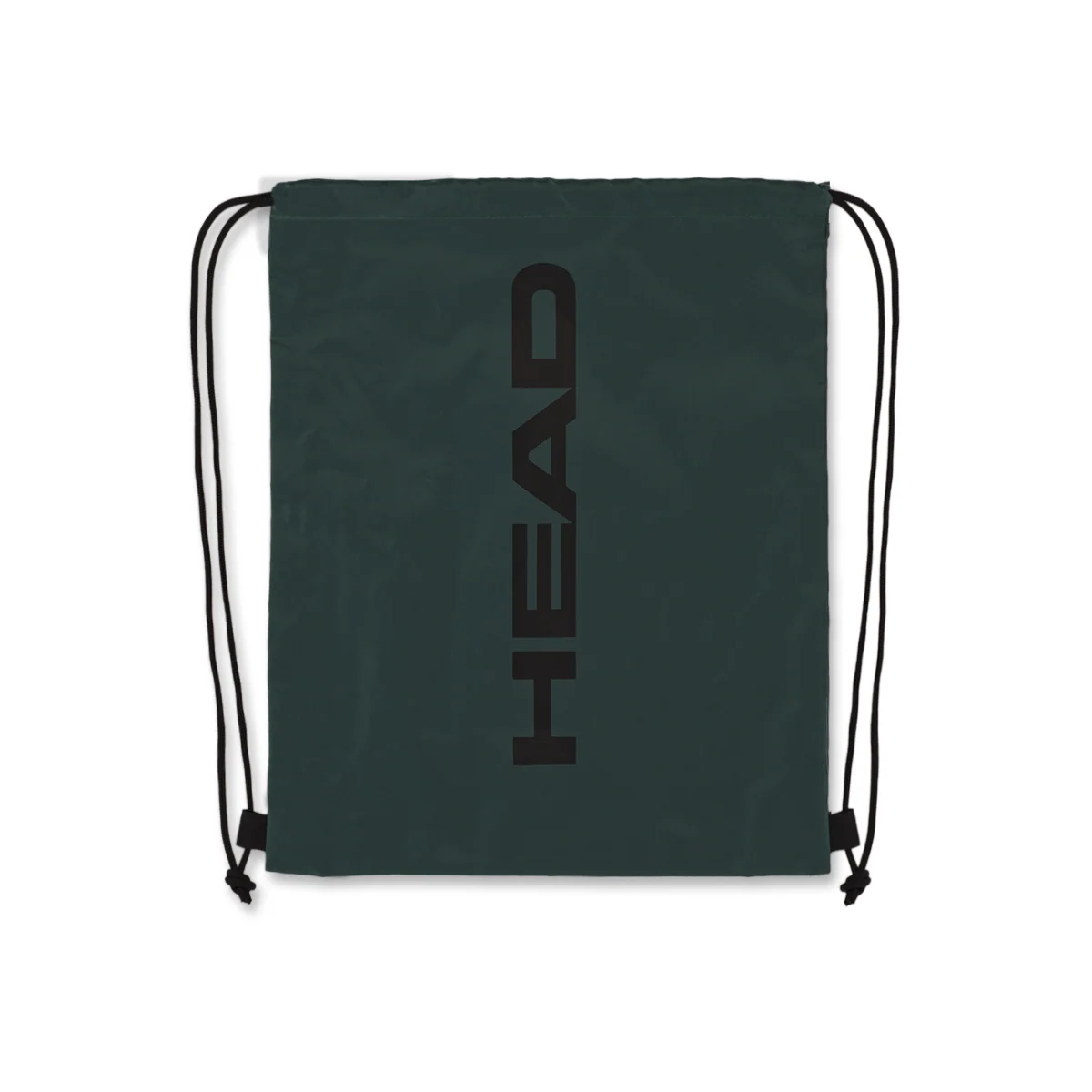Sacca sportiva unisex verde scuro Head con maxi logo nero