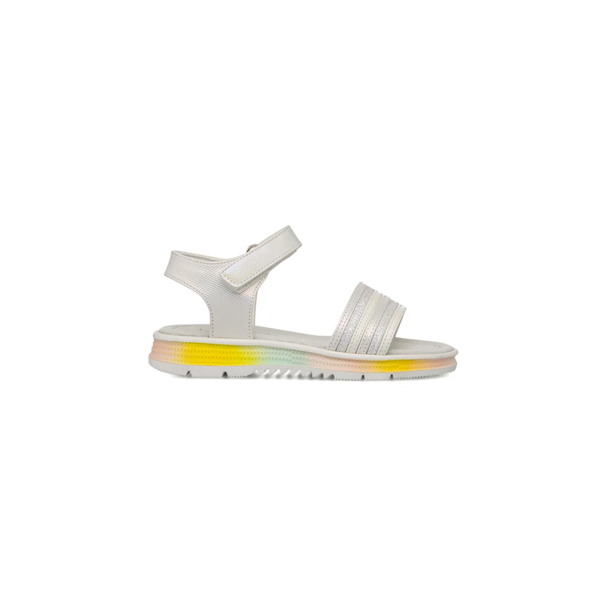 Sandali bianchi da Bambina con glitter Le scarpe di Alice