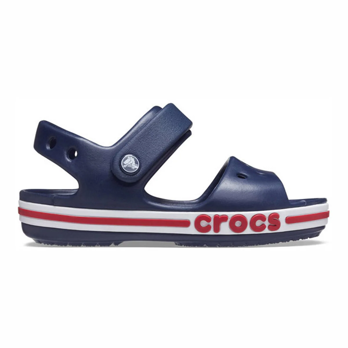 Sandali Blu da Bambino con plantare e cinturino Crocs