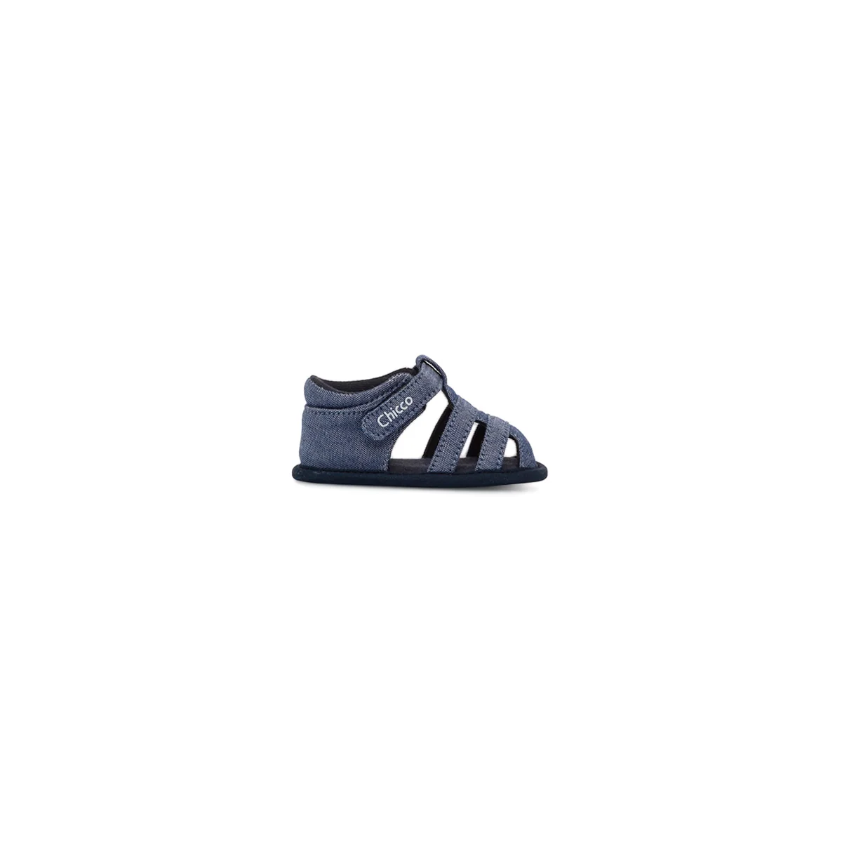 Sandali blu effetto jeans da Primi passi Bambino Chicco