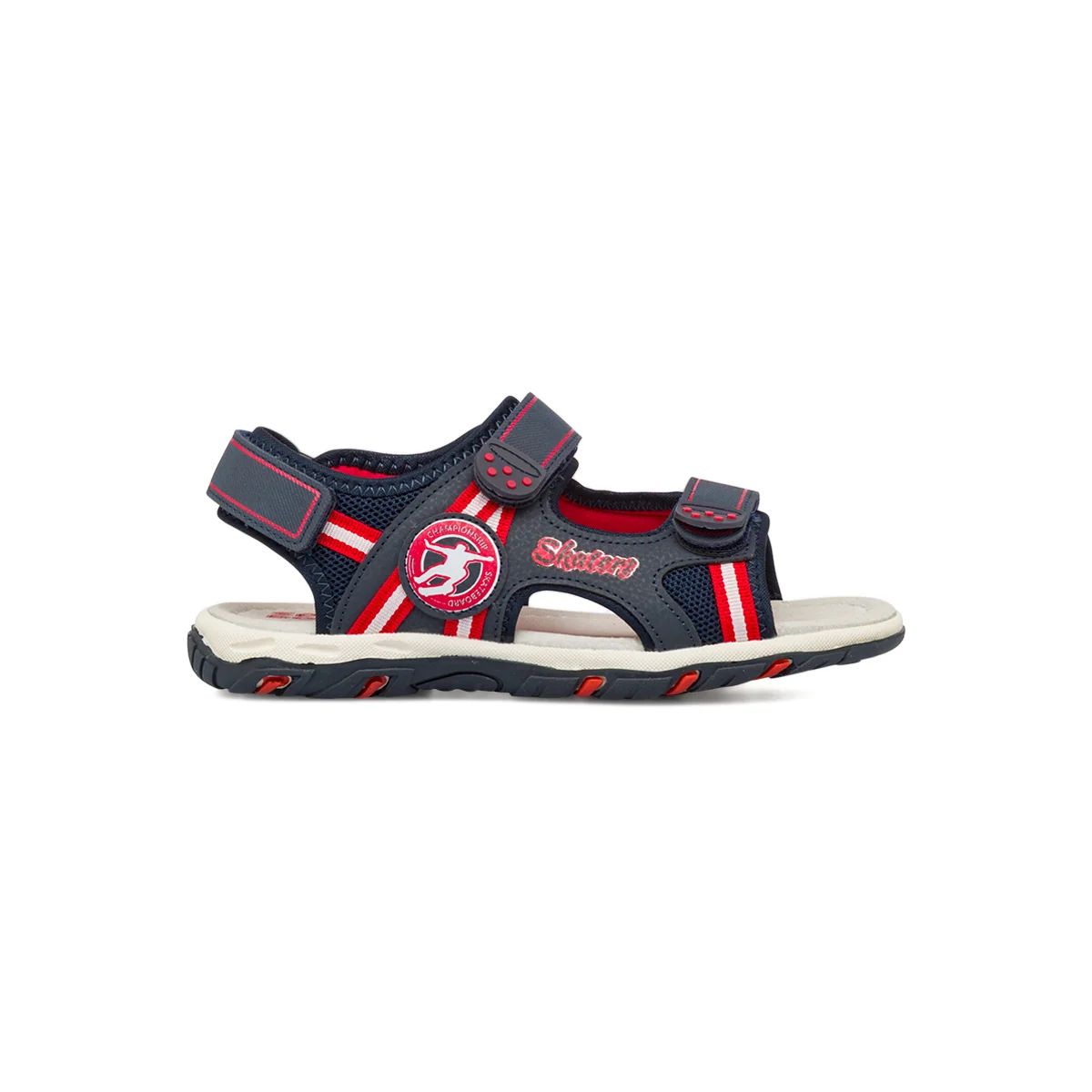 Sandali blu navy da Bambino e Ragazzo con dettagli rossi Space Boy