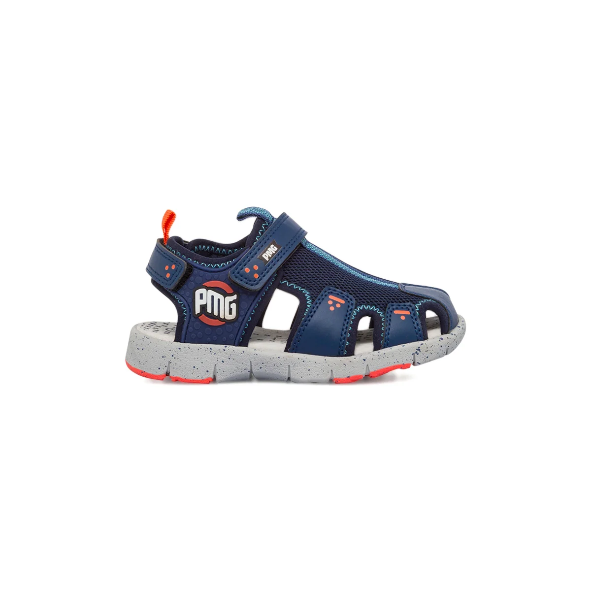 Sandali da bambino blu con doppia chiusura a strappo Primigi Sand Sport