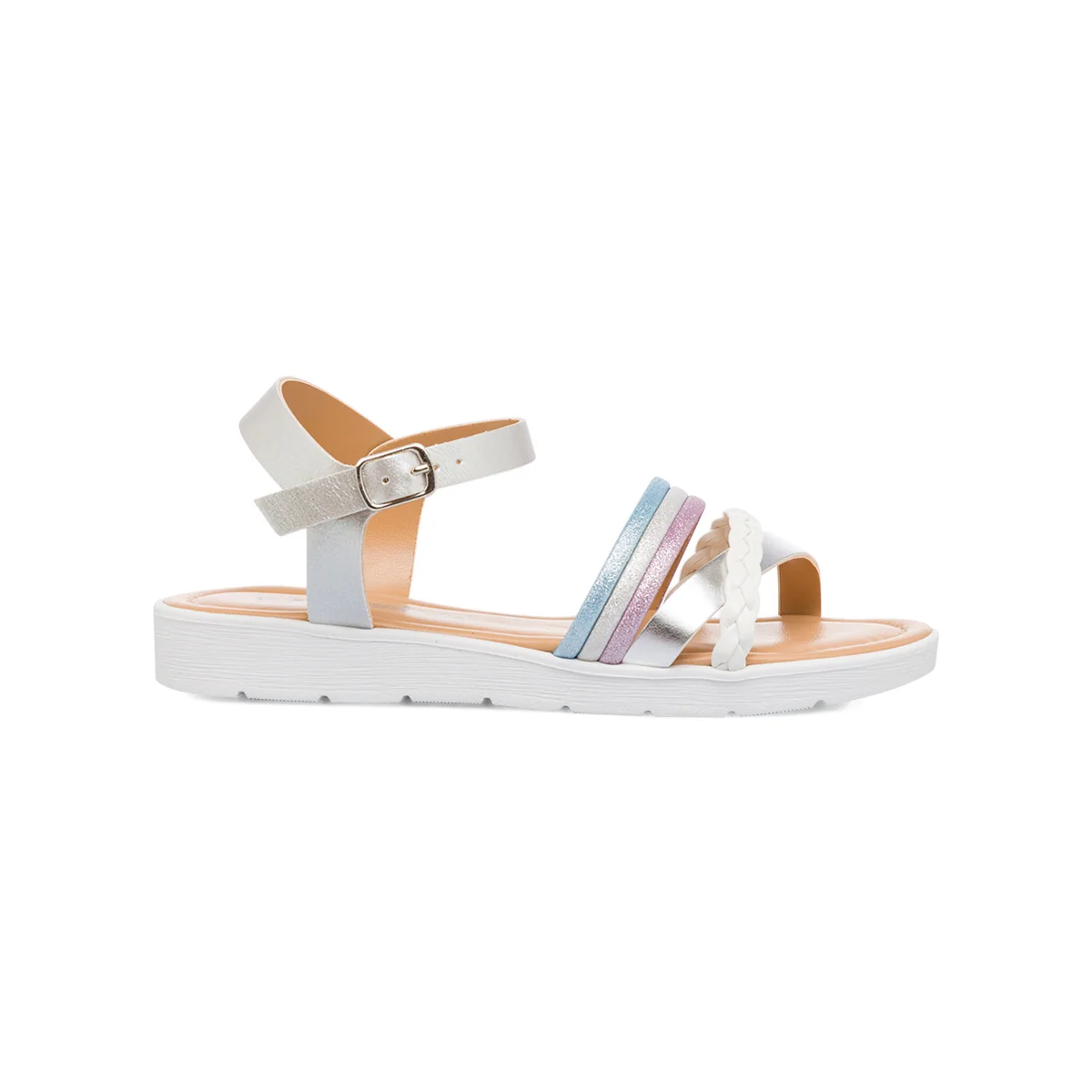 Sandali da ragazza multicolore con glitter Settenote