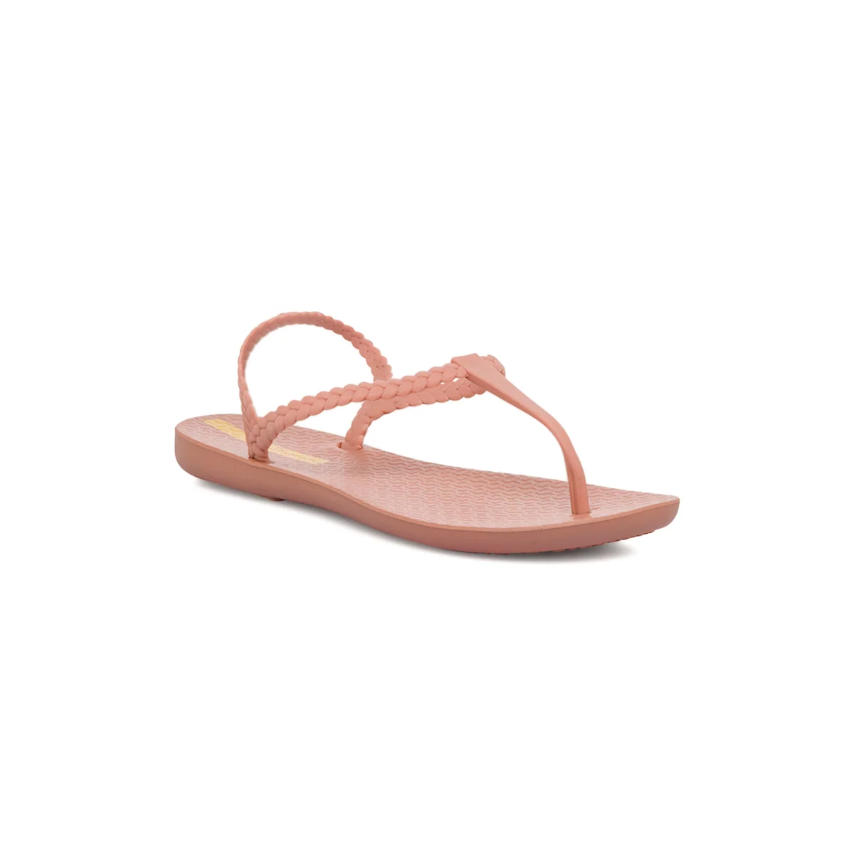 Sandali infradito da donna rosa con cinturino effetto treccia Ipanema Class Basic