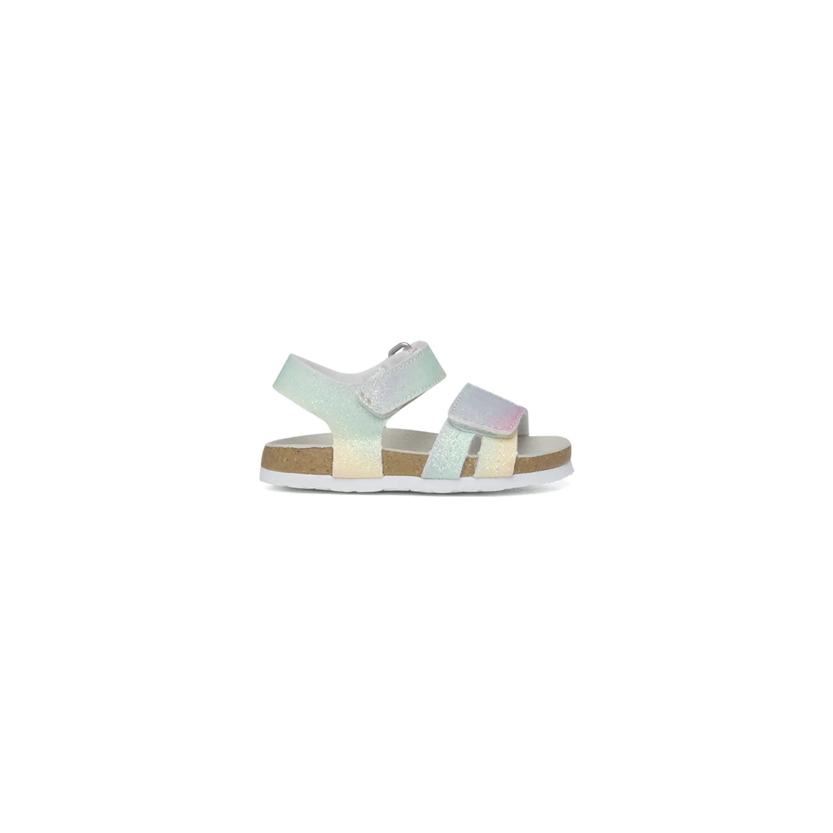 Sandali multicolore in tessuto effetto glitterato Chicco Fiore